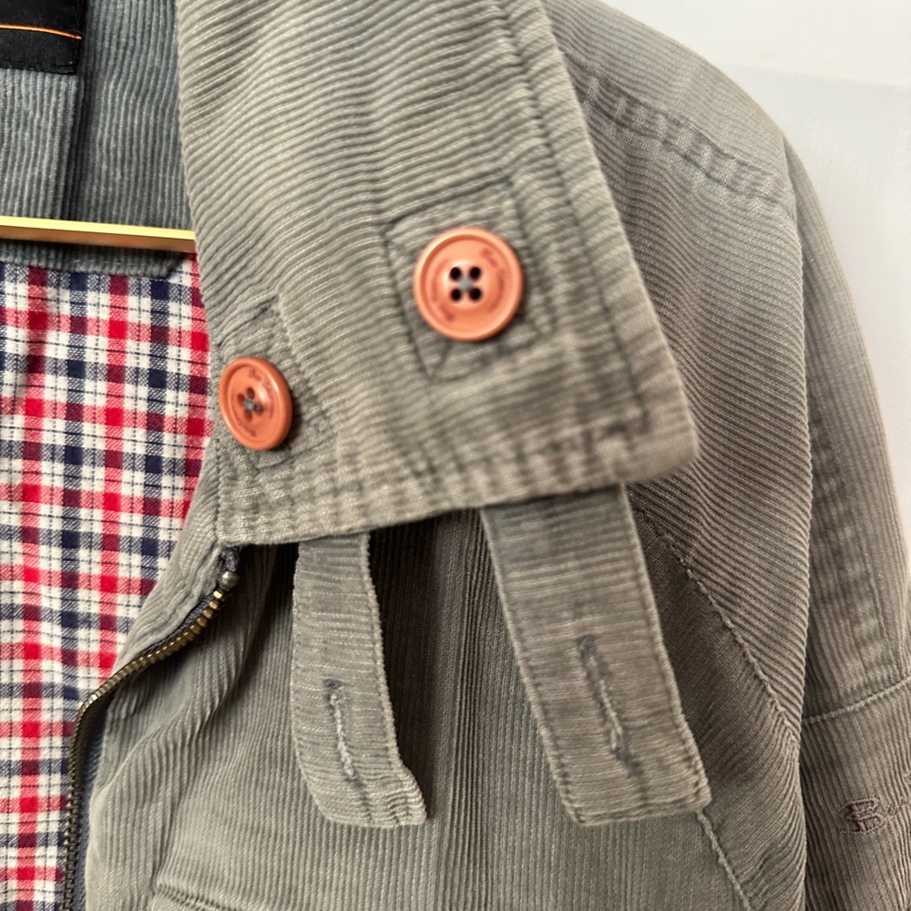 Ben Sherman corduroy bomber jacket. Motorcycle, Y2K, vintage - Picture 2 of 16